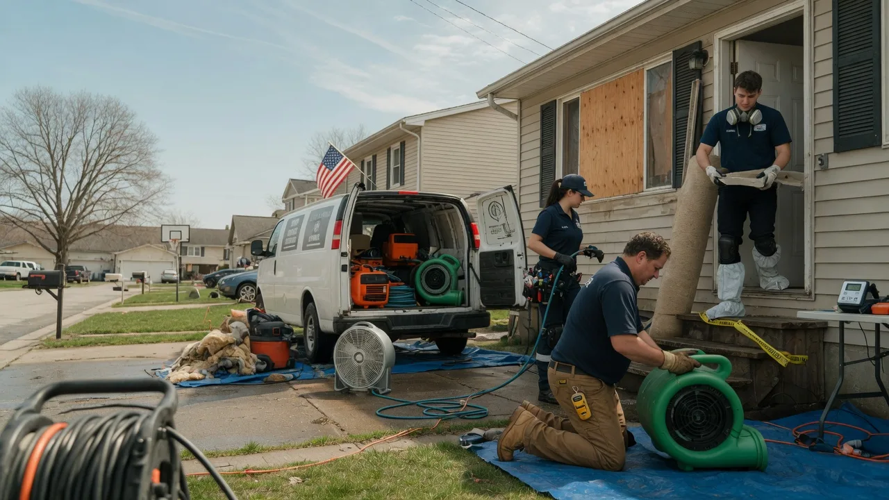 Water Damage Restoration in Flomot, TX near me
